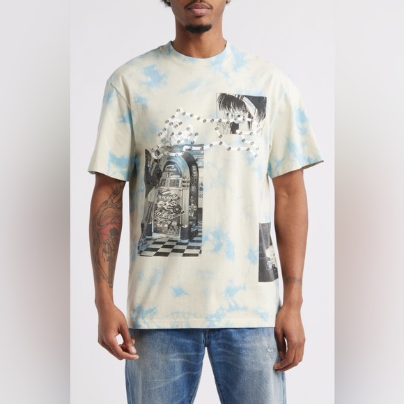 Ice Cream - Dine & Dash Beaded Oversized Graphic Tee - Picture 1 of 8